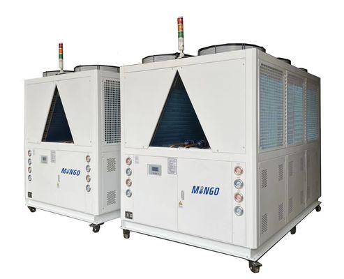 Ein guter Preis. MINGO Luftgekühlte industrielle Kühlgeräte Hersteller 75HP 184470Kcal/Hr Online