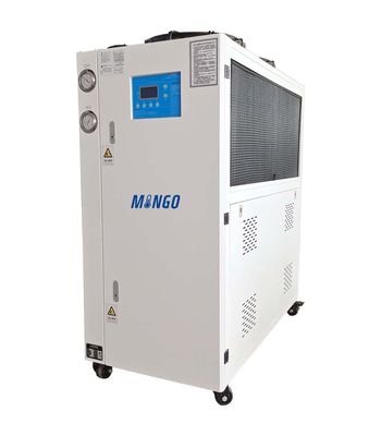 Ein guter Preis. 4.86KW Luftgekühlter Industriekühler 5HP 11990 Kcal Kühlkapazität Temperaturregelung Online